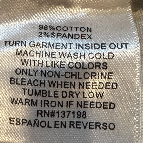 NINE WEST Chrystie Distressed Capri Jean - 14 - Picture 9 of 10